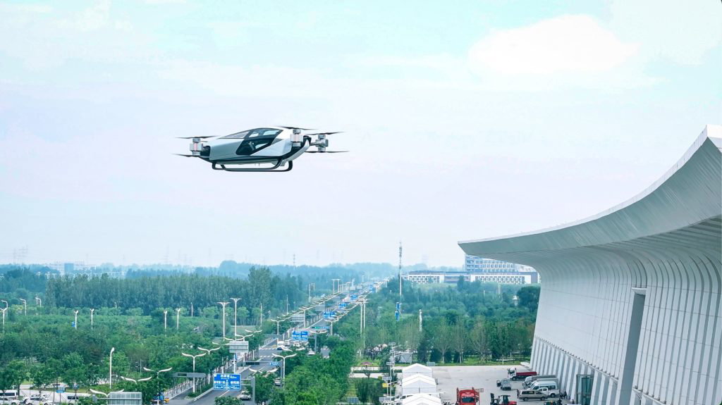 Chinese EV maker Xpeng's flying car takes first flight in Beijing - South China Morning Post