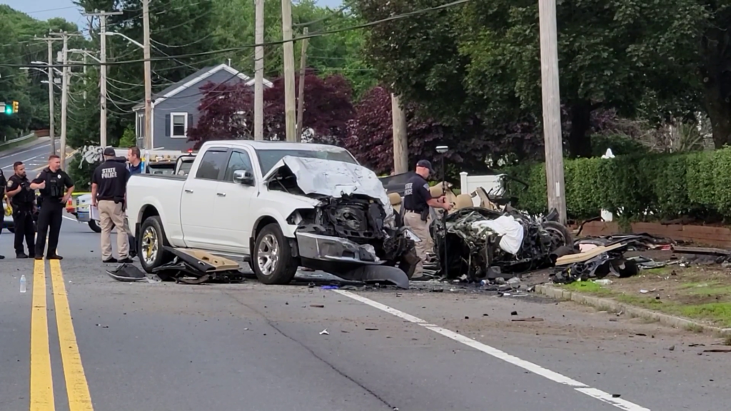 Car crash in Mass. city caused serious damage, injuries - WCVB Boston