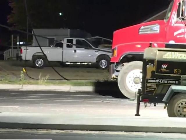 Dump truck crashes into telephone lines, shuts down major intersection in Johnston County - WRAL News