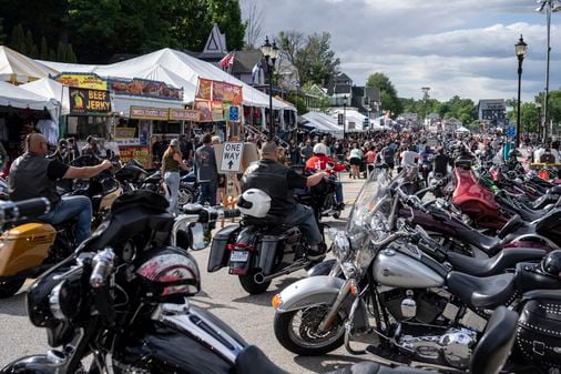 Attendees of N.H.'s iconic annual motorcycle rally describe why they came - The Boston Globe