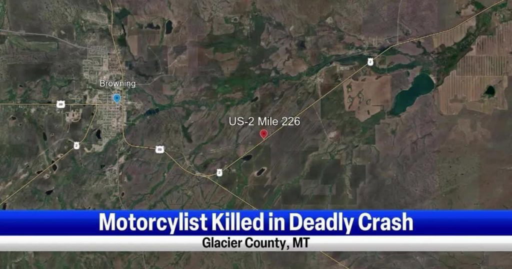 Motorcyclist dies in crash on Highway 2 near Browning - Tyler Morning Telegraph