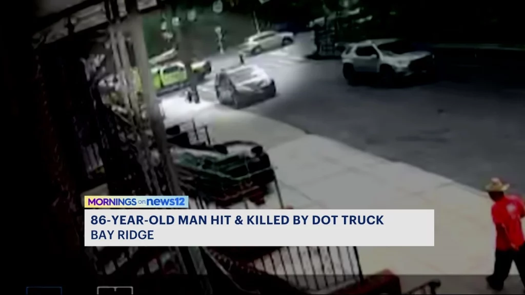 NYPD identifies 86-year-old man fatally struck by DOT truck in Bay Ridge - News 12 Brooklyn