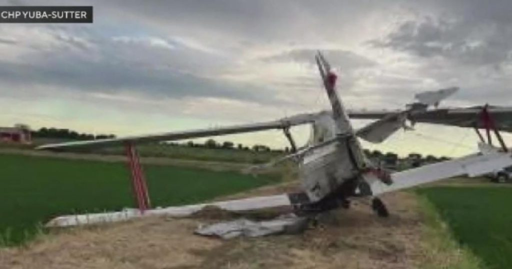 Driver speaks after plane crashes into truck in Sutter County - CBS News