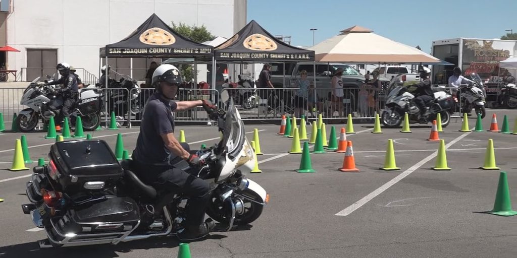 Motorcycle police units compete in 2024 High Sierra Motor Training Challenge - KOLO