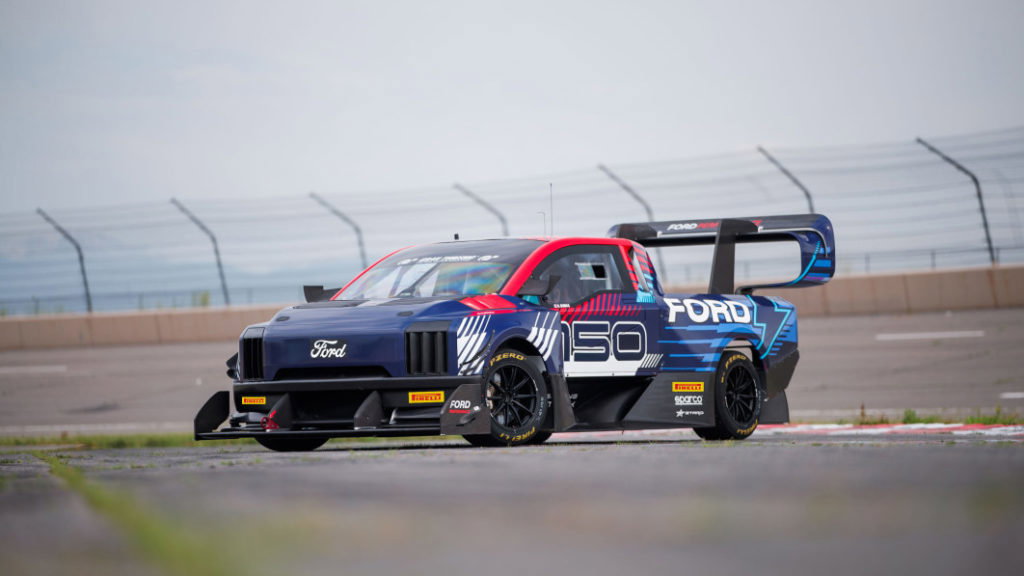 Ford F-150 Lightning SuperTruck is a wild EV race truck made for Pikes Peak - Autoblog