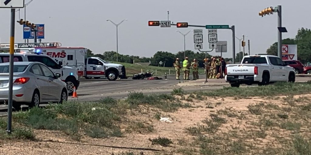 3 injured in motorcycle collision at 19th & West Loop - KCBD