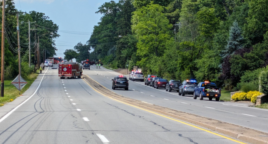 One dead after motorcycle crash in Blair County, road closed - WTAJ - www.wtaj.com