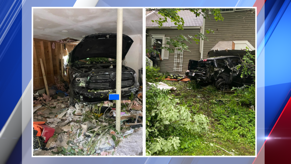 Truck crashes into Bernardston home, causes minor fire - WWLP.com