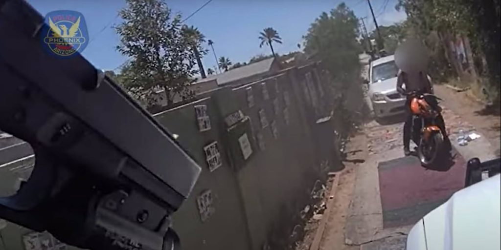 Body-cam video shows deadly shootout between Phoenix police and suspected motorcycle thief - Arizona's Family