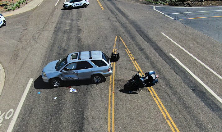 Redmond Police cite SUV driver for illegal U-turn after collision with motorcycle injures both riders, one seriously - KTVZ