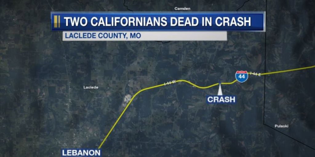 Two people from California die after crash involving a semi-truck on I-44 - KY3