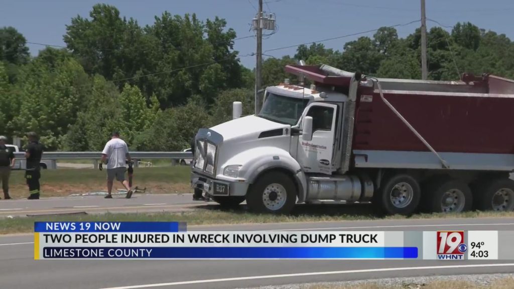 Two People Injured In Wreck Involving Dump Truck | June 24, 2024 | News 19 at 4 p.m. - Yahoo! Voices