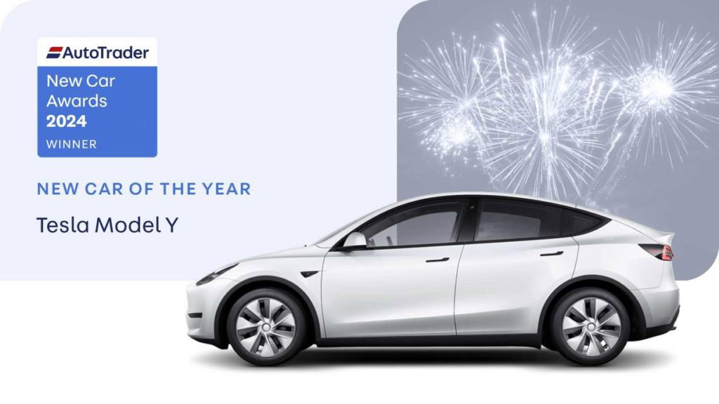 Auto Trader names Tesla Model Y the 2024 ‘New Car of the Year’ - TESLARATI