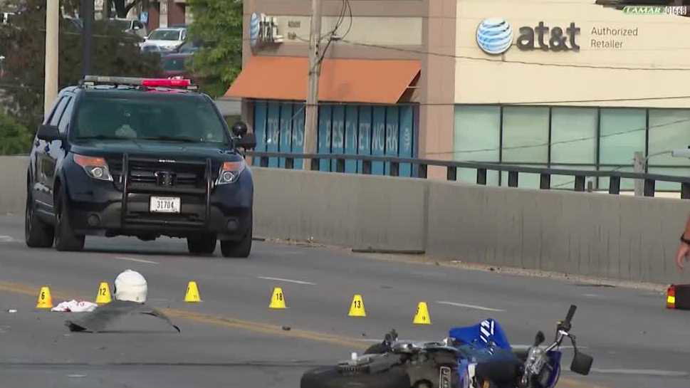Council Bluffs man dies from injuries after Omaha motorcycle crash - KETV Omaha