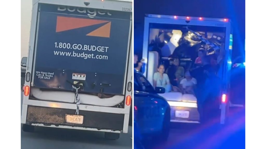 Box Truck Packed with People Was Not Engaged in Human Trafficking: Police - Newsweek