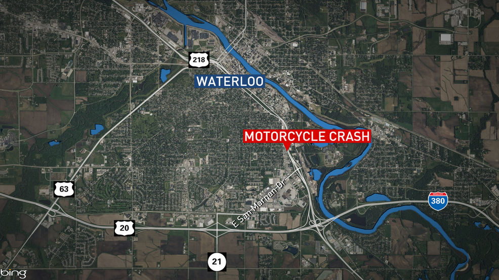 Motorcycle crash in Waterloo leaves one dead, one hospitalized - KGAN TV