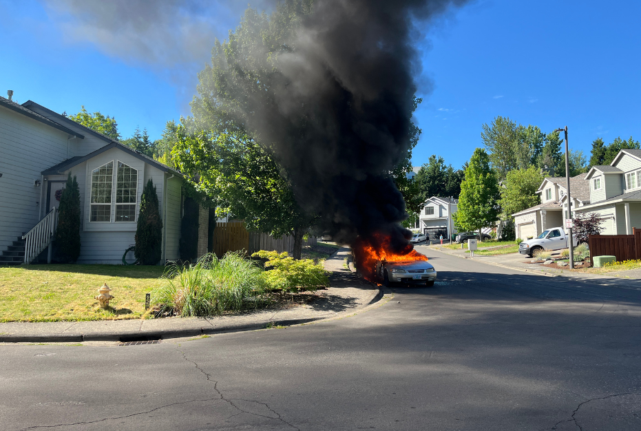 Portland teen accused of arson after police say he lit his own car on fire - KOIN.com