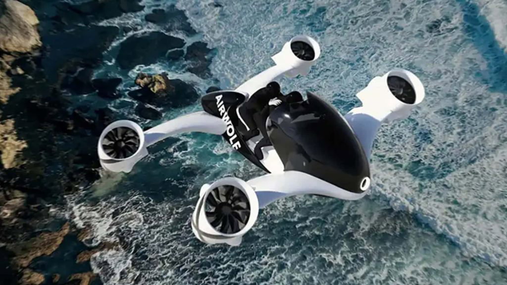 Take a Look at This 430 Horsepower Fully Electric Flying Motorcycle - RideApart.com
