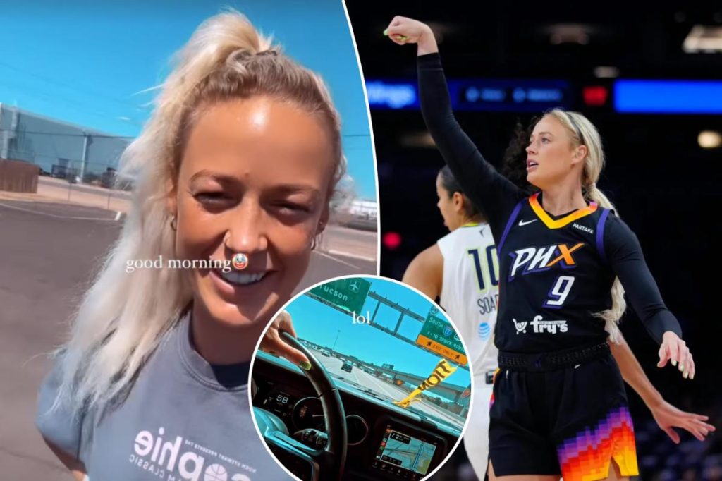 Mercury's Sophie Cunningham forced to go to 'bumf--k nowhere' after car gets towed - New York Post