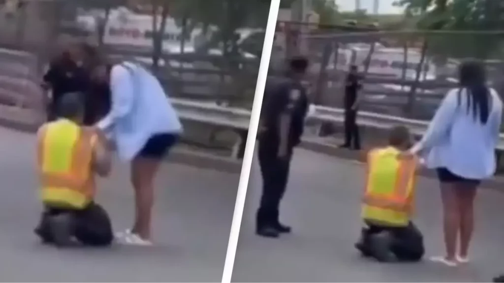 Heartbreaking video shows truck driver inconsolable after killing and decapitating elderly pedestrian - UNILAD