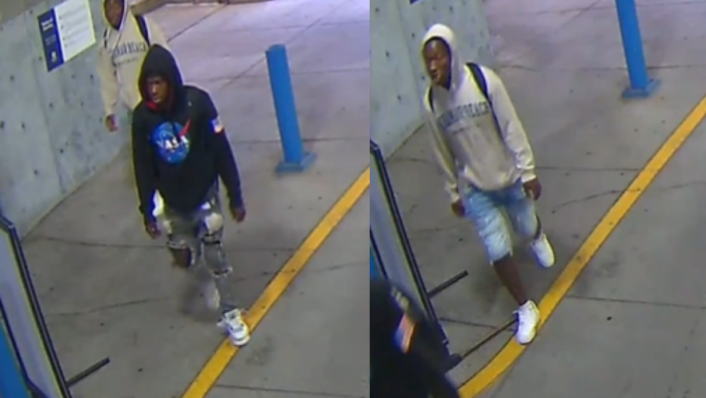 CPD posts video of suspects accused of stealing woman's car at gunpoint downtown - WLWT Cincinnati