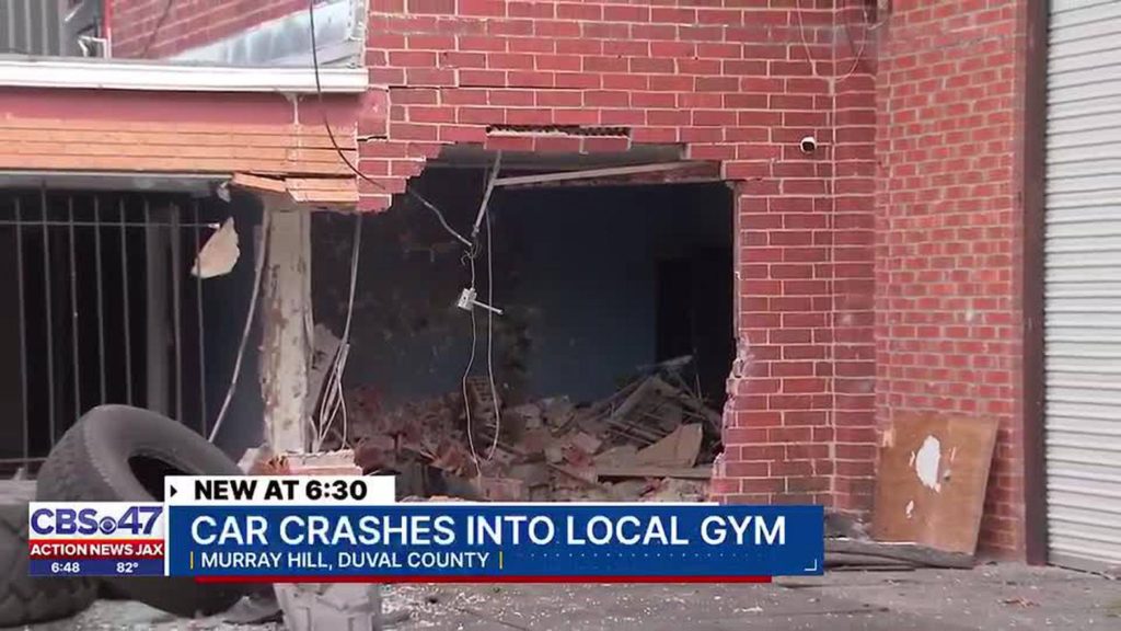 Car crashes into Jacksonville gym – Action News Jax - ActionNewsJax.com