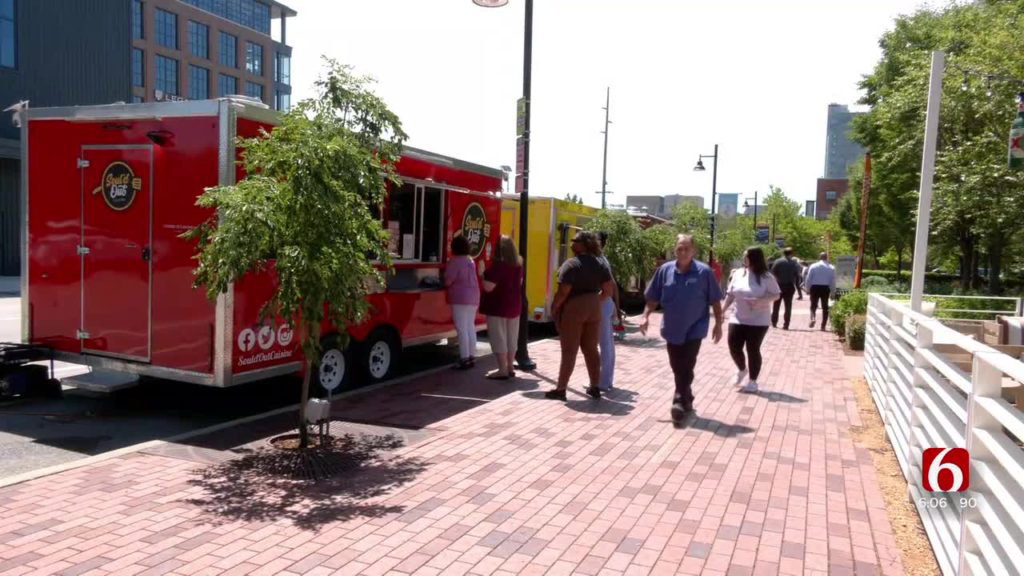 Guthrie Green's Food Truck Wednesdays On Pause Due To High Temperatures - news9.com KWTV