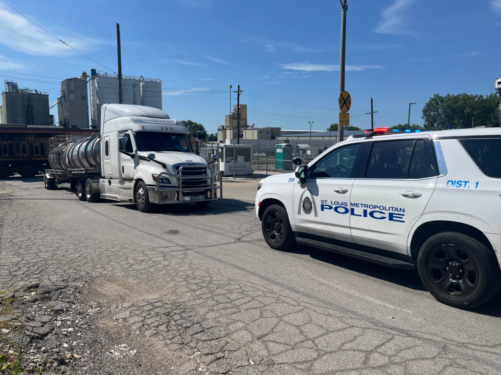 Train collides with truck in south St. Louis - KTVI Fox 2 St. Louis