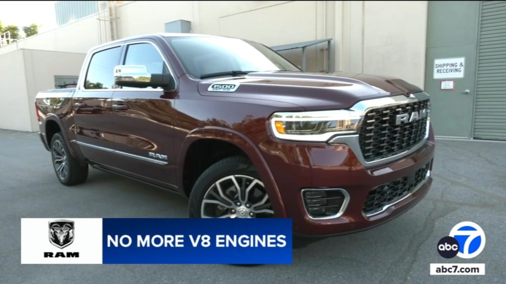 Newest Ram 1500 pickup ditches V8 engines altogether - KABC-TV