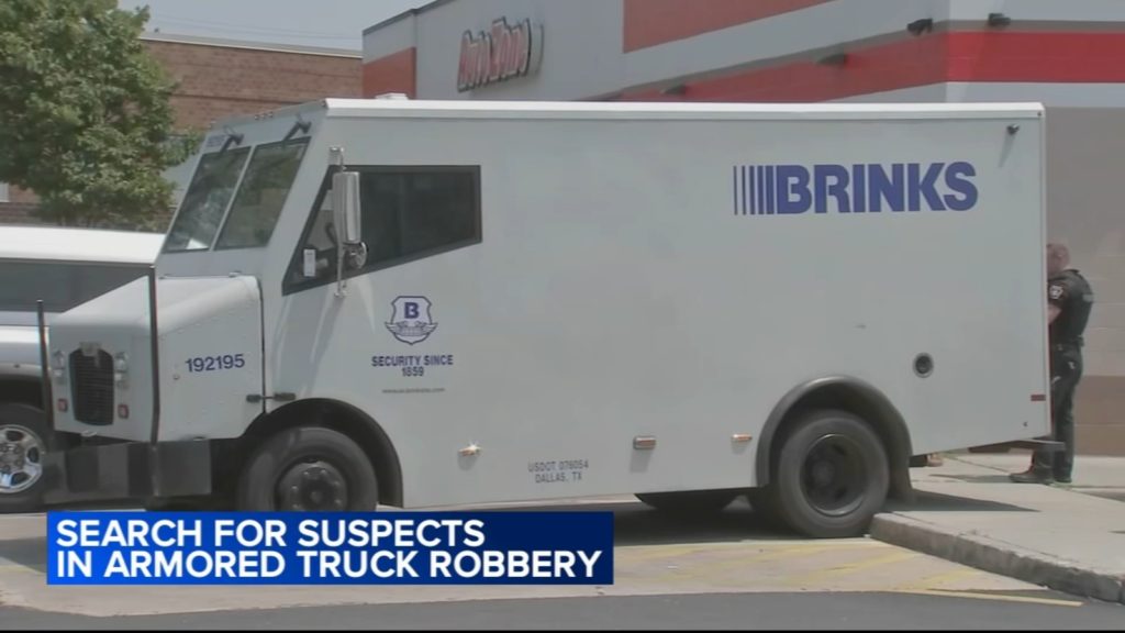 Hundreds of thousands of dollars stolen from Brinks armored truck near Philadelphia - KABC-TV