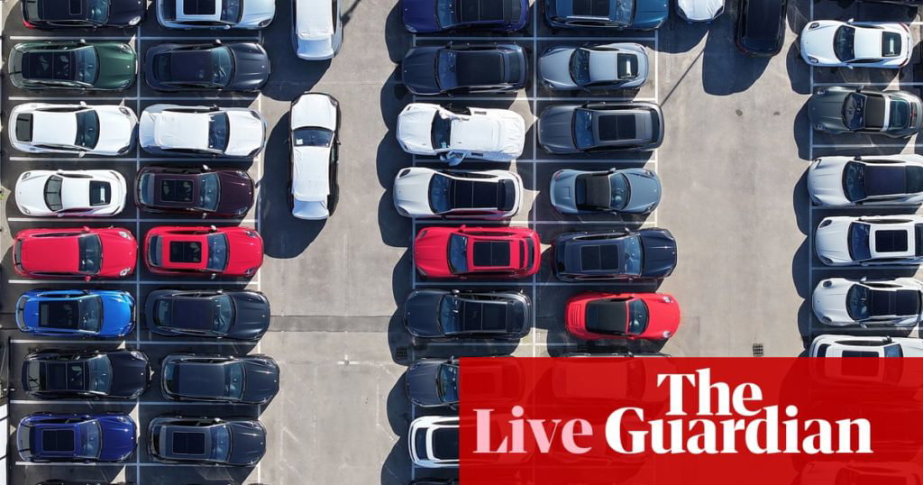 UK new car sales hit 1m in first half for first time since 2019; German factory orders fall unexpectedly – business live - The Guardian