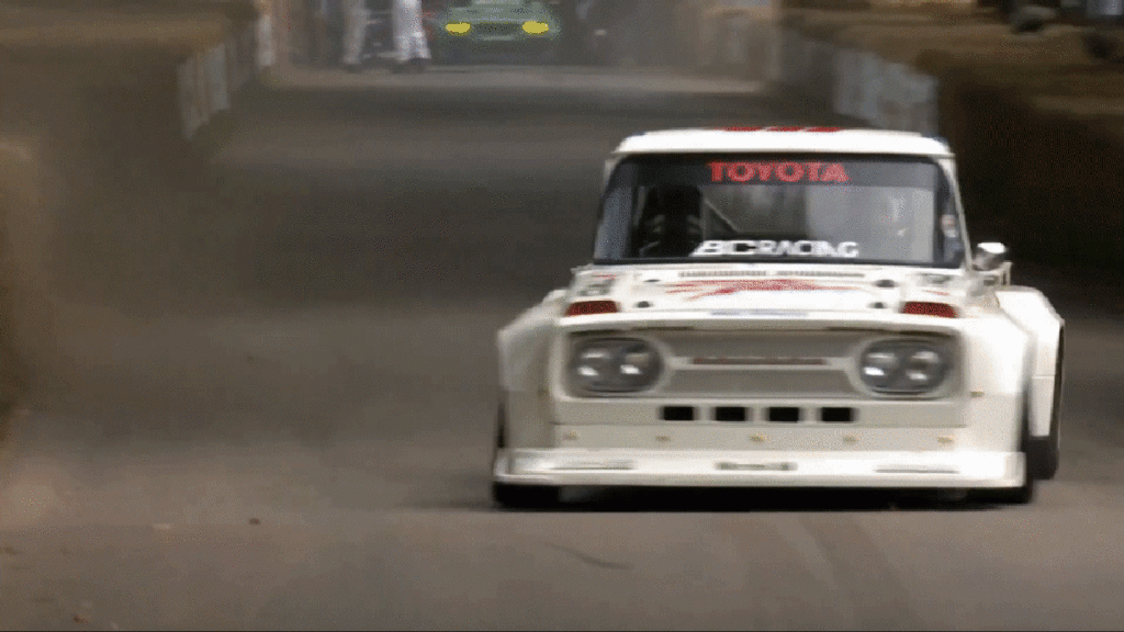 Watch Ryan Tuerck Drift The Crap Out Of A Vintage Toyota Truck At Goodwood Festival Of Speed - Jalopnik