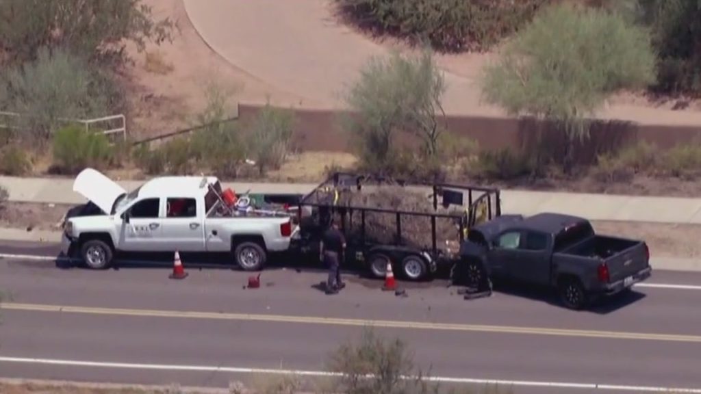 Deadly crash involving landscaping truck in Scottsdale - FOX 10 News Phoenix