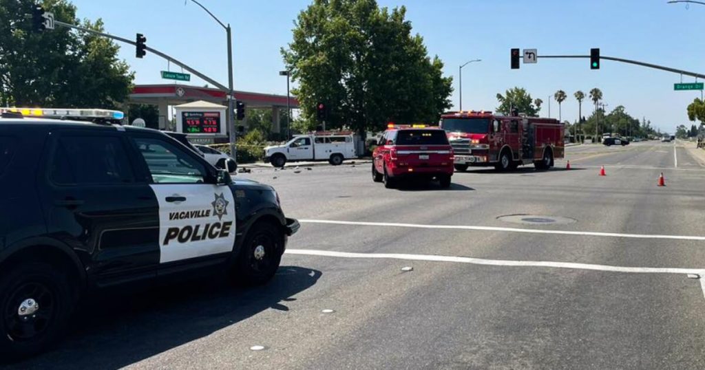 Motorcycle cop reportedly killed in Vacaville, Calif., crash - Los Angeles Times