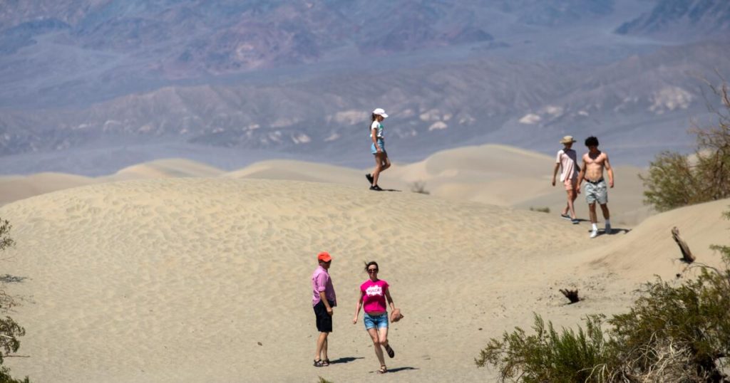 Death Valley motorcycle tour turns fatal as temperature hits 128 - Los Angeles Times