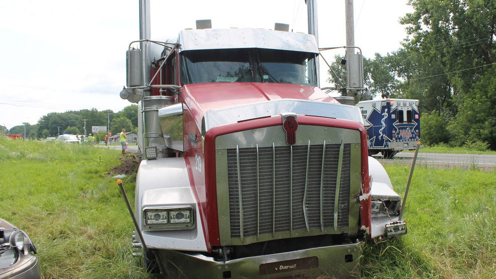 Elderly driver killed in semi-truck crash - UpNorthLive.com