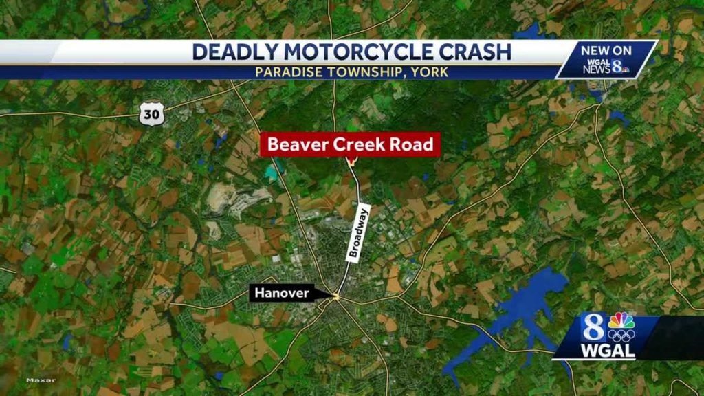 Coroner identifies 19-year-old man killed in motorcycle crash in York County, Pa. - WGAL Susquehanna Valley Pa.