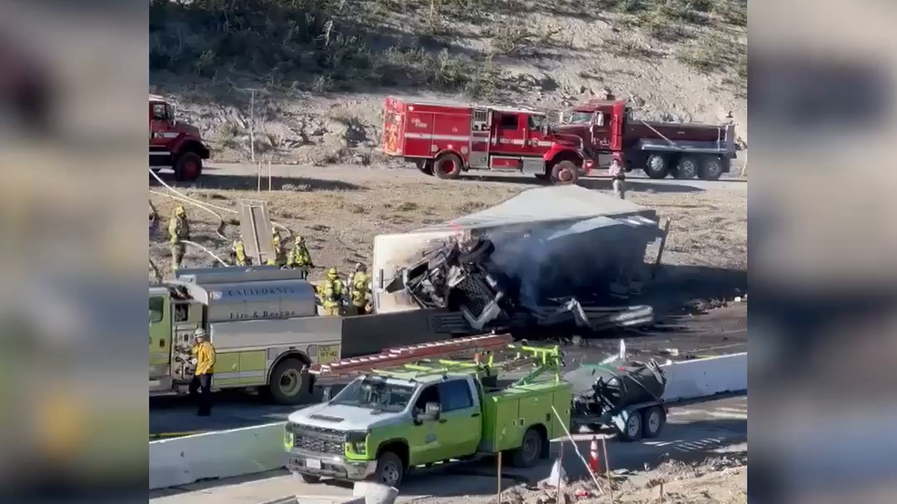 Eastbound I-80 reopens near Donner Summit after semi-truck crash - KRNV