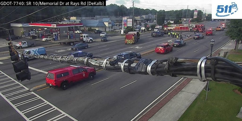 55-year-old man dies after truck overturns, DeKalb County police say - Atlanta News First