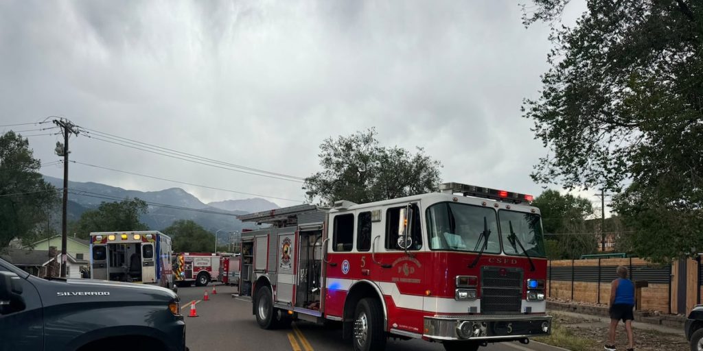 Serious crash involving a motorcycle in Colorado Springs Monday - KKTV