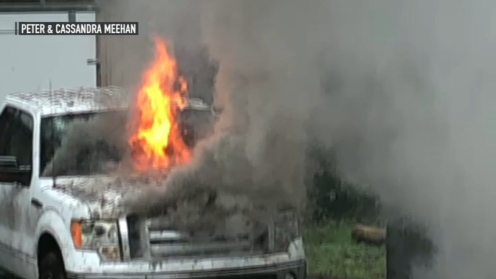 Lightning strikes Cape May City Hall, damages pickup truck in Lower Twp. - NBC Philadelphia