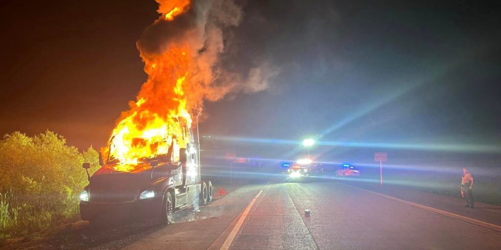 Officials believe truck fire on I-840 is suspicious - WSMV 4