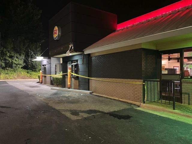 Dump truck crashes into Burger King on Avent Ferry Road in Raleigh - WRAL News