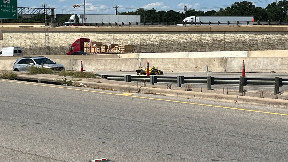 ATCEMS responds to motorcycle vs. semi-truck crash on I-35 in north Austin - KEYE TV CBS Austin