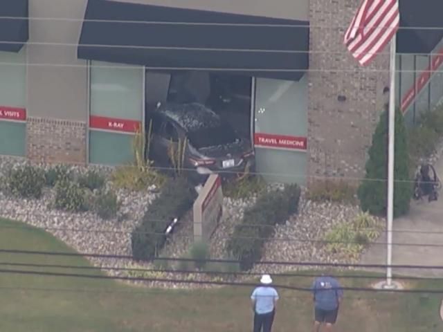 Car crashes into WakeMed urgent care near Fayetteville Street in Raleigh - WRAL News