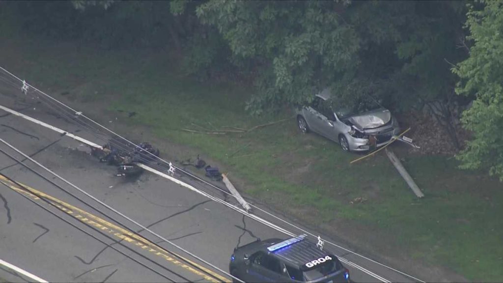 Serious crash involving motorcycle closes Nashoba Valley road - WCVB Boston