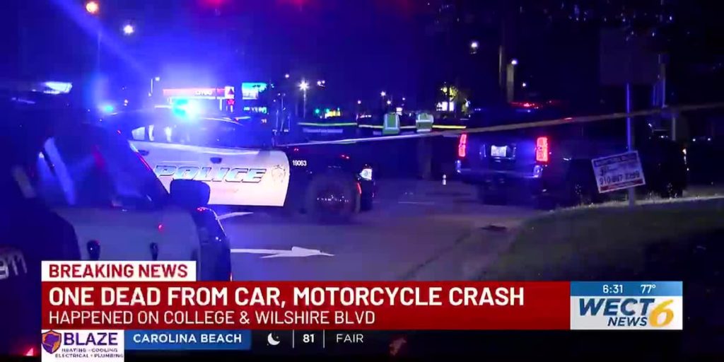 One killed in motorcycle crash in Wilmington - WECT