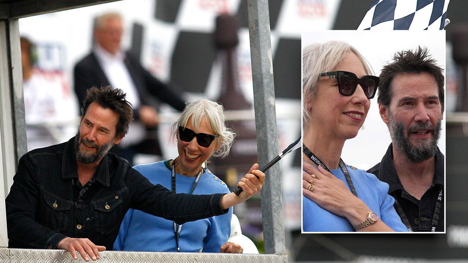 Keanu Reeves and girlfriend Alexandra Grant make rare joint appearance at motorcycle race in Germany - Fox News