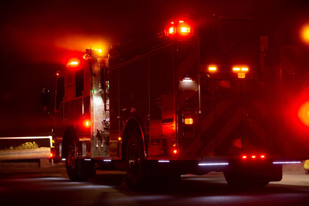 7 firefighters injured after 2 trucks crash while responding to Pa. warehouse blaze - New York Daily News