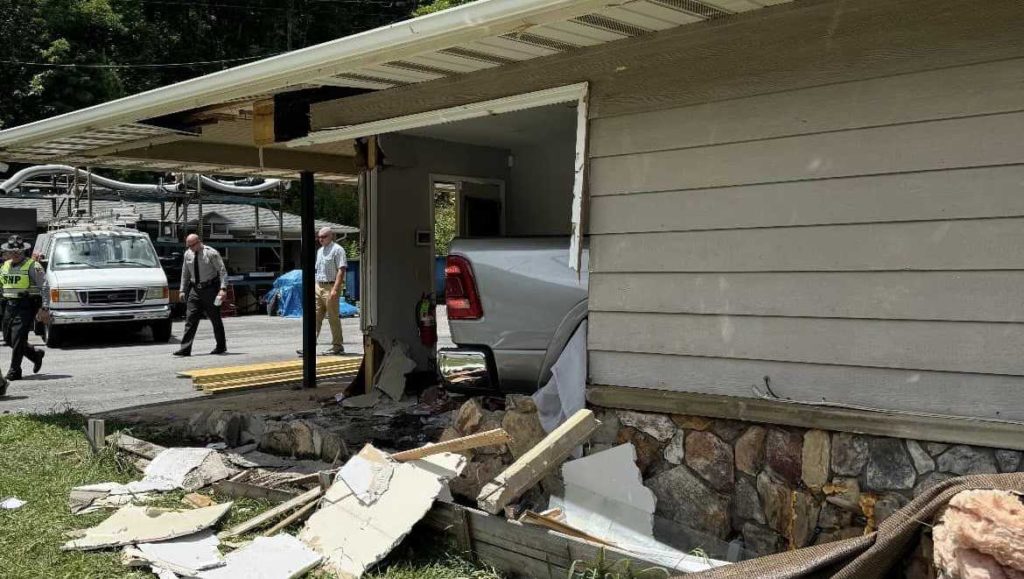 Woman critically hurt after truck crashes into business undergoes multiple surgeries, owner says - WYFF4 Greenville